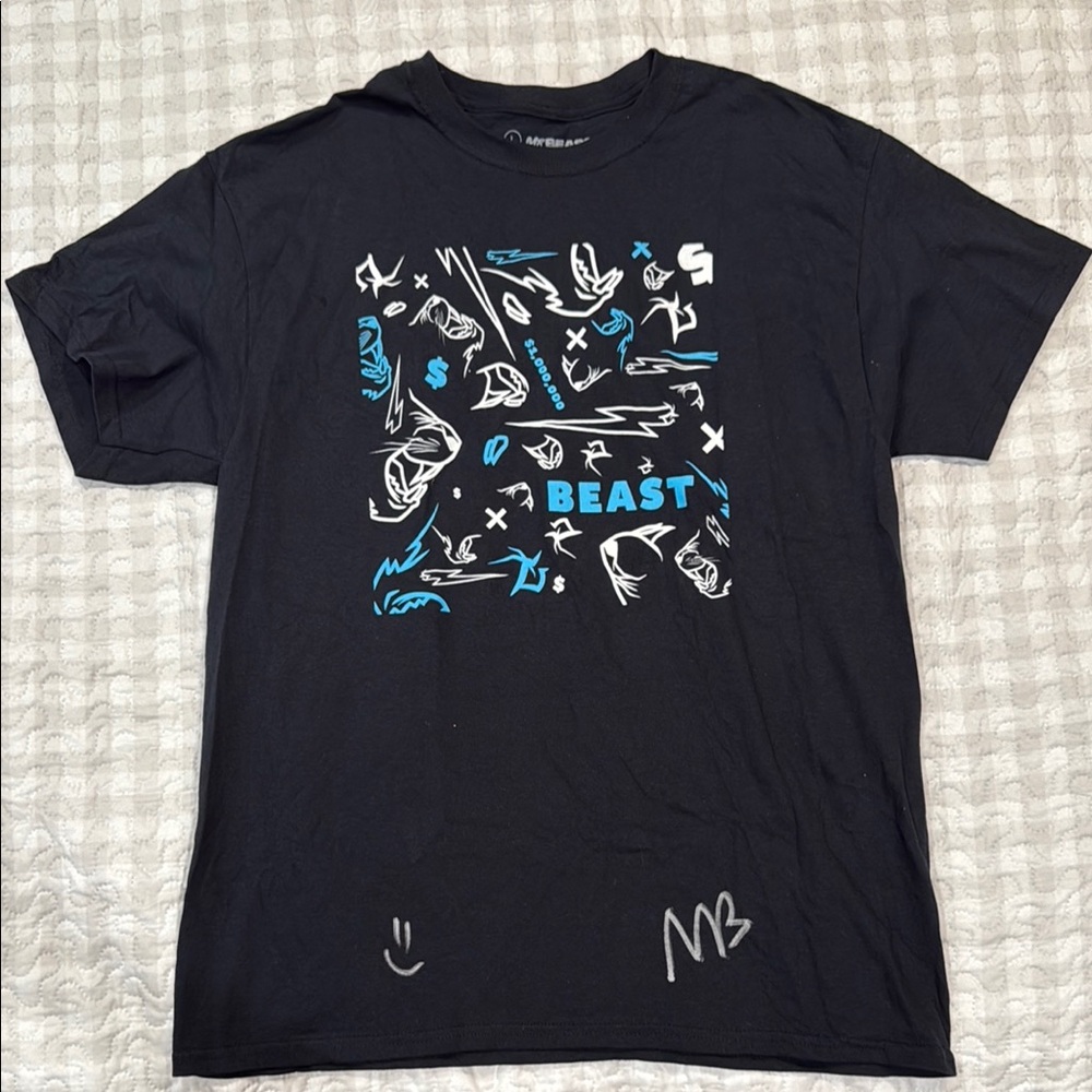 Rare Mr. Beast signed T-Shirt